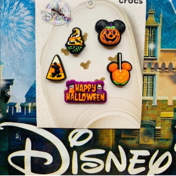 2021 Disney Halloween Crocs Jibbitz Charms NWT - Picture 1 of 13